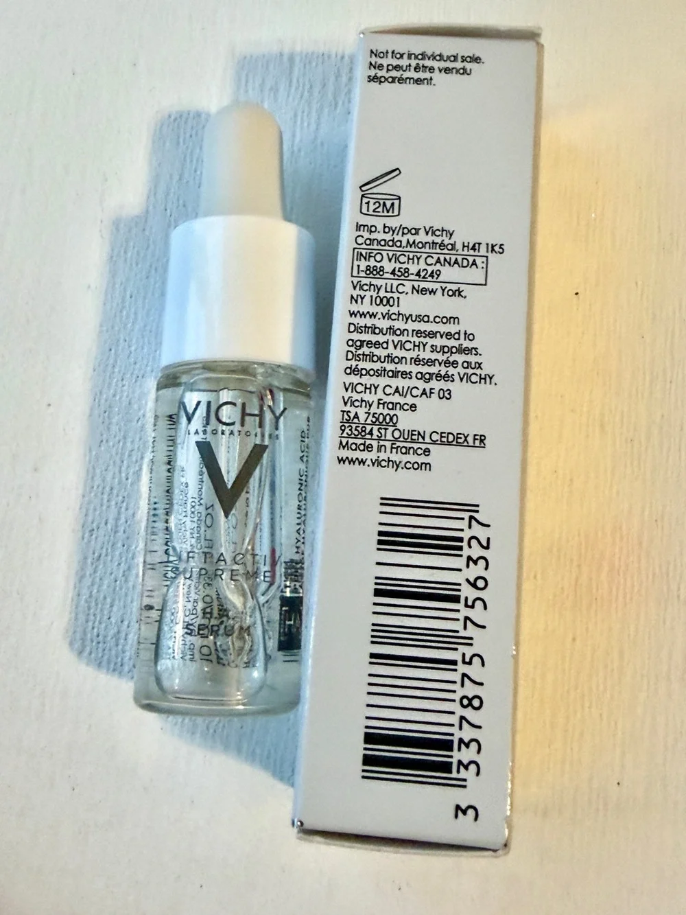 💙 5/$25 Beauty • VICHY LiftActiv Supreme H.A. Wrinkle Corrector • Travel Size